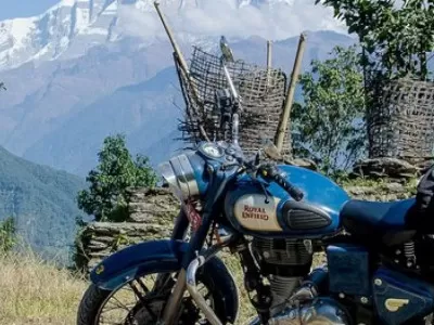 Royal Enfield Motorbike tour in Nepal